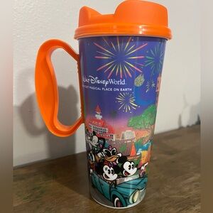 2024 Walt Disney World Resorts Reusable Refillable Mug Mickey & Friends 4 Parks